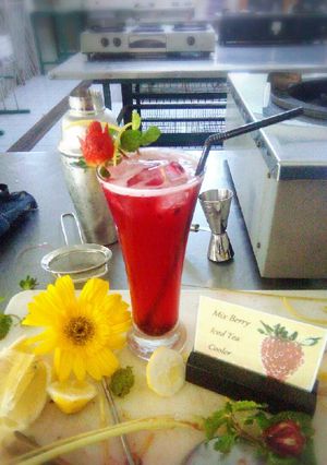 Foto resep Mix berries rosella cooled