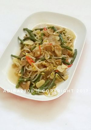 Foto resep Tumis kacang panjang tauge bakso