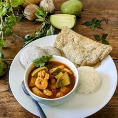 Prawns Mango Curry A picture of Prawns Mango Curry.