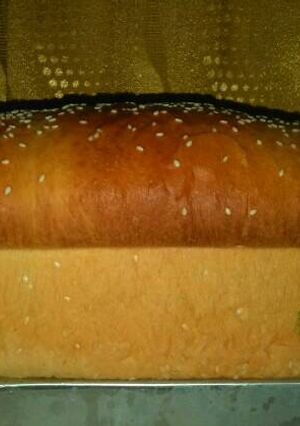 Foto resep Roti tawar keterlaluan 😱 (ngembang'nya) 😜
