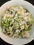 Creamy Spinach - Artichoke Chicken Stew