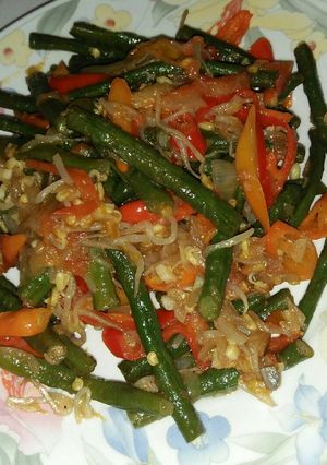 Foto resep Tumis Katato (Kacang Tauge Tomat)