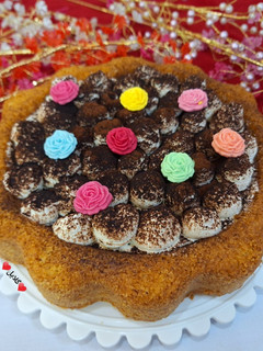 عکسی از دستور تارت کیک تیرامیسو 😋