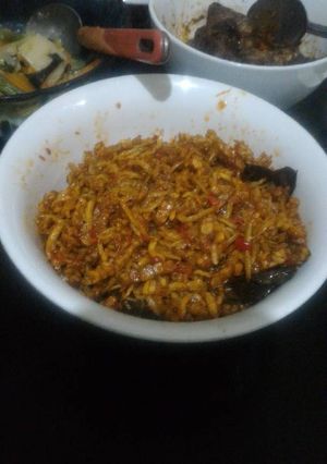 Foto resep Balado tempe teri medan
