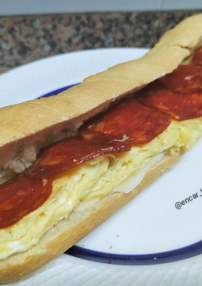 Una foto de Bocadillo de francesa picantona