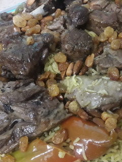 صورة لوصفة كبسة اللحمة