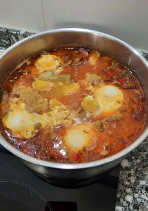 Una foto de Guiso de bacalao desalado