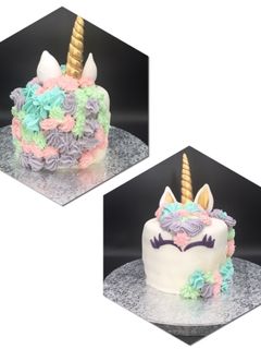 Una foto de Pastel Unicornio 🦄 Arcoiris
