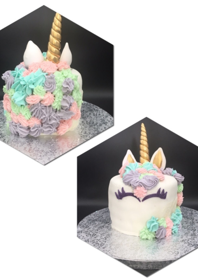 Una foto de Pastel Unicornio 🦄 Arcoiris