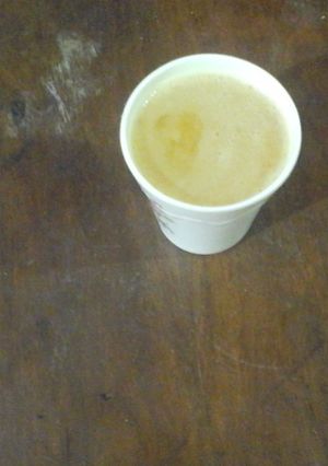 A picture of Simple peach juice.