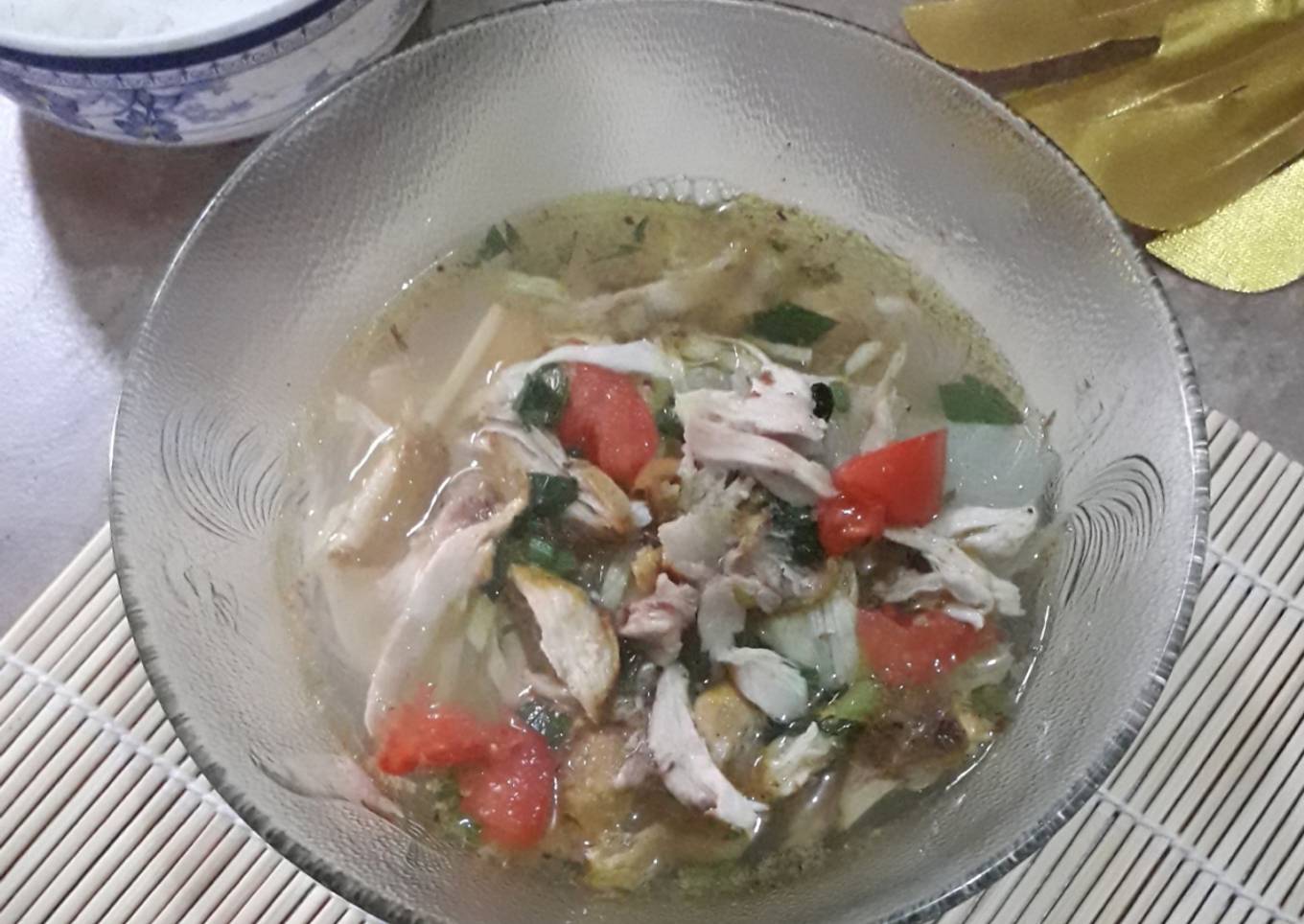 Soto ayam bening