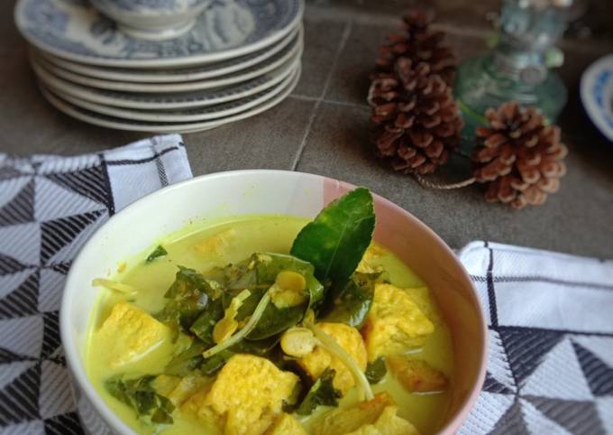 Resep Terik Tahu Daun Melinjo Oleh Mami Kenzie Cookpad