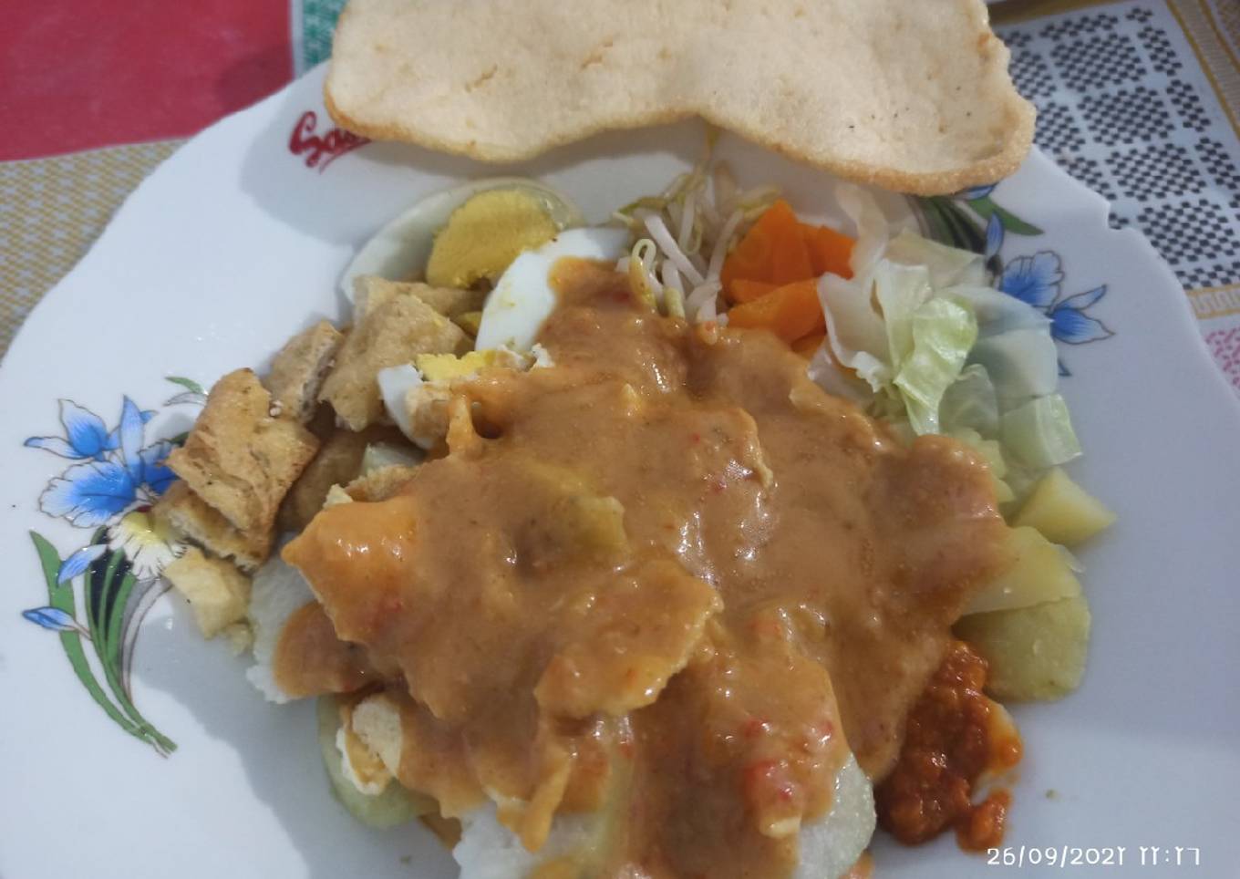 Gado-gado bumbu instan
