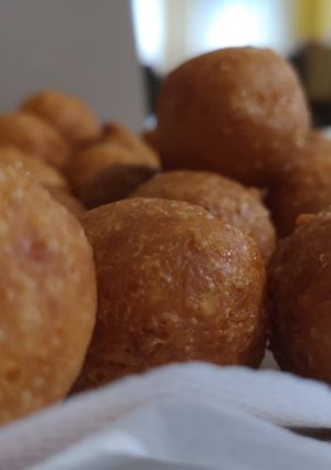 Sajtgolyó recept fotója