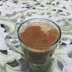 A picture of Teh susu kayumanis.