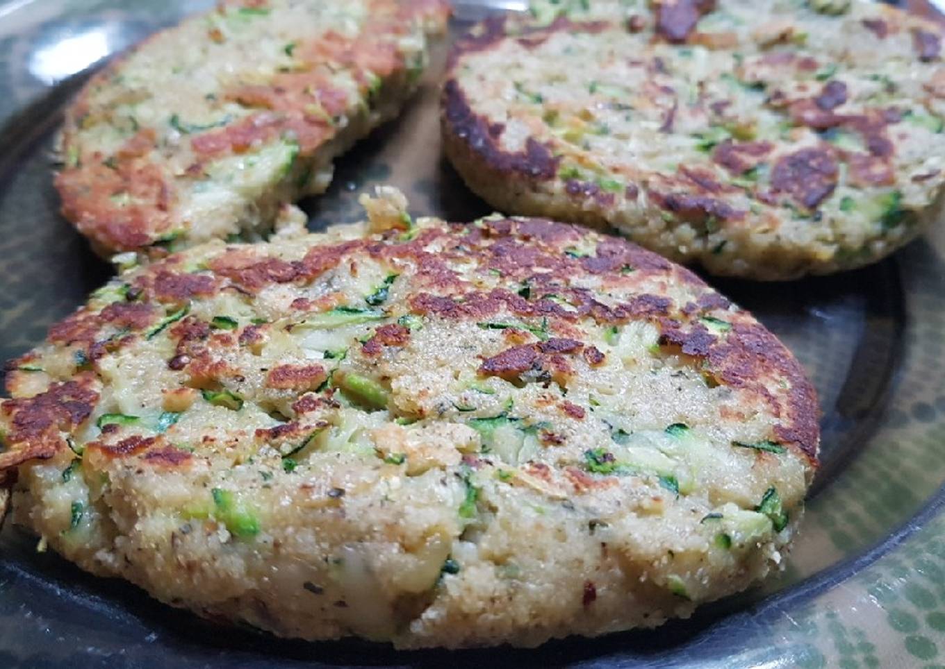 Hamburguesas de calabacín