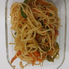 A picture of Vegetable Chowmein.