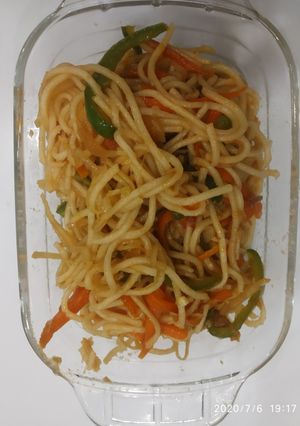 A picture of Vegetable Chowmein.