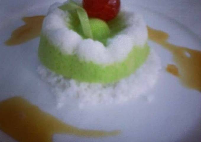 Kue putu lembut