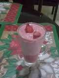 Mousse fácil de fresa