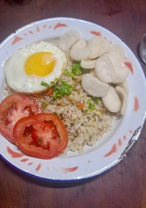 Foto resep Nasi Goreng Teri Bumbu Simple