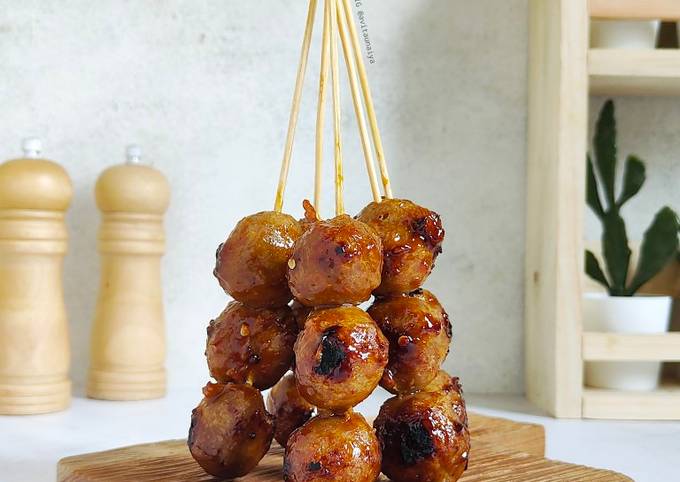 Resep Bakso Bakar Madu Oleh Avita Unaiya Cookpad