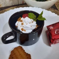 A picture of Candy mug cake.
