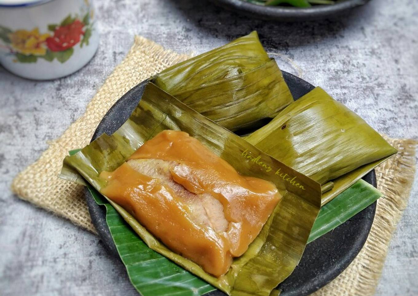 Kue Nagasari Gula Aren