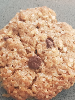 Una foto de Galletas de avena, especias, pepitas de choco y naranja. Sin huevo