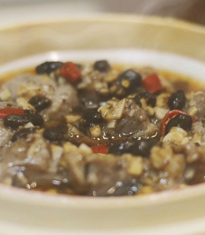 港式小點∣電鍋料理 豆豉蒸排骨 拌飯超讚 的食譜成品照片