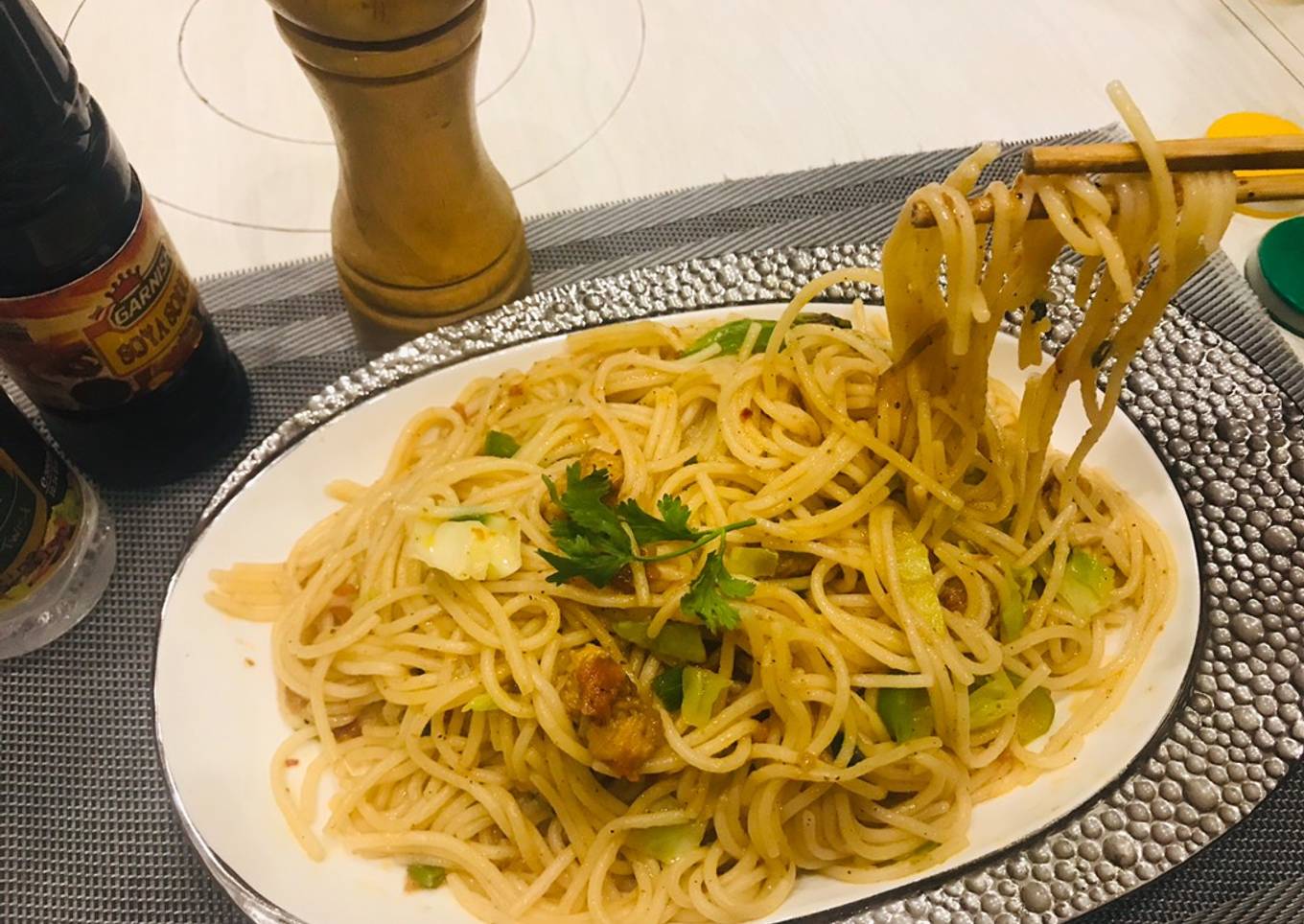 One-Pot Chicken Spaghetti