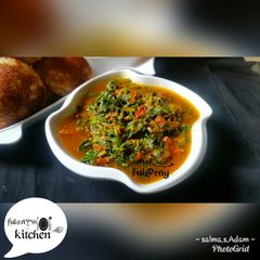 A picture of Spinach soup (miyar alayyahu) by salma.s.Adam..