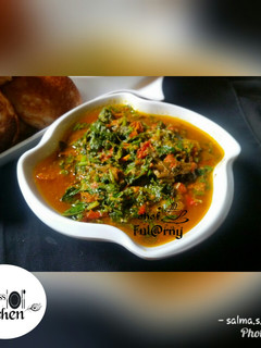 A picture of Spinach soup (miyar alayyahu) by salma.s.Adam..