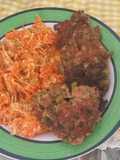 Tortitas de ejote y atún