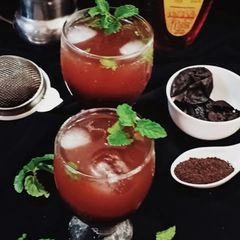A picture of Kokum iced tea.