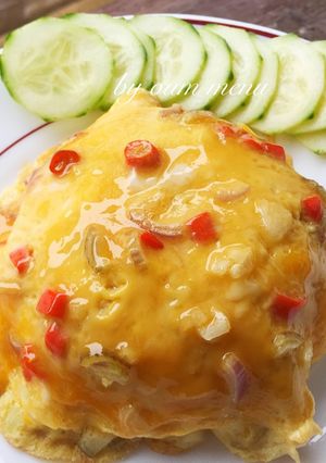 รูปของ ข้าวไข่ข้น พริกสด