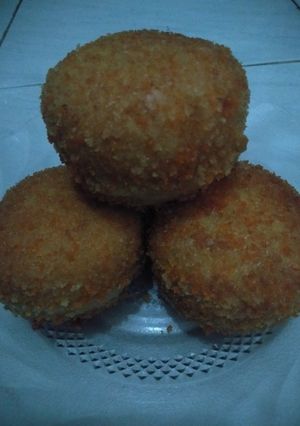Foto resep 🍮 Roti Goreng krispy isi coklat leleh bahan Simple  🍮