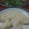 Pollo con Salsa Blanca - Gluten Free