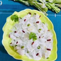 A picture of Sour Cream potato salad.