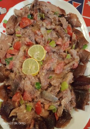 صورة لوصفة سلطه رنجه هتاكلي صوابعك وراها 😋