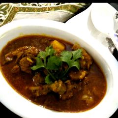 Chettinad chicken curry A picture of Chettinad chicken curry.