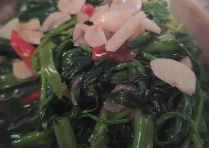 Mudah Banget Memasak Resep Tumis kangkung