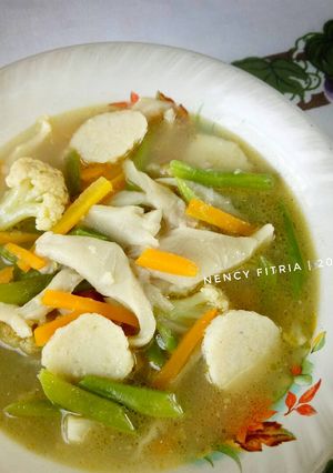 Foto resep Sup Jamur Tiram