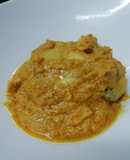 Alitas de pollo al curry
