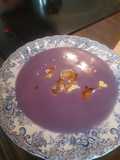 Crema de lombarda en olla exprés