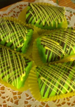 Foto resep Bolgul kukus mini pandan