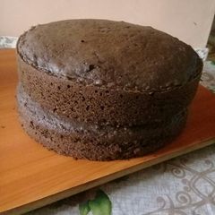 A picture of Naked Choco mint cake.#4weekschallenge#authormarathon.