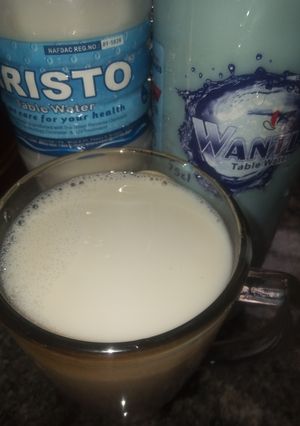 A picture of Soya milk 2😍.