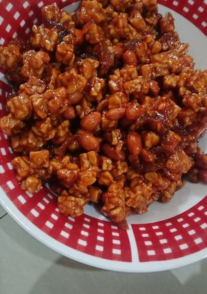 Foto resep Kering tempe pedas manis kriuk enak simple mudah