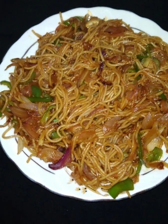 Recipe Chow mein the Can Spoil the Tongue Really delicious